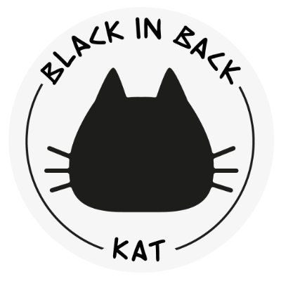 Black In Back Kat logo