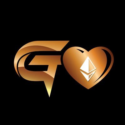Gold Heart Bulldog logo