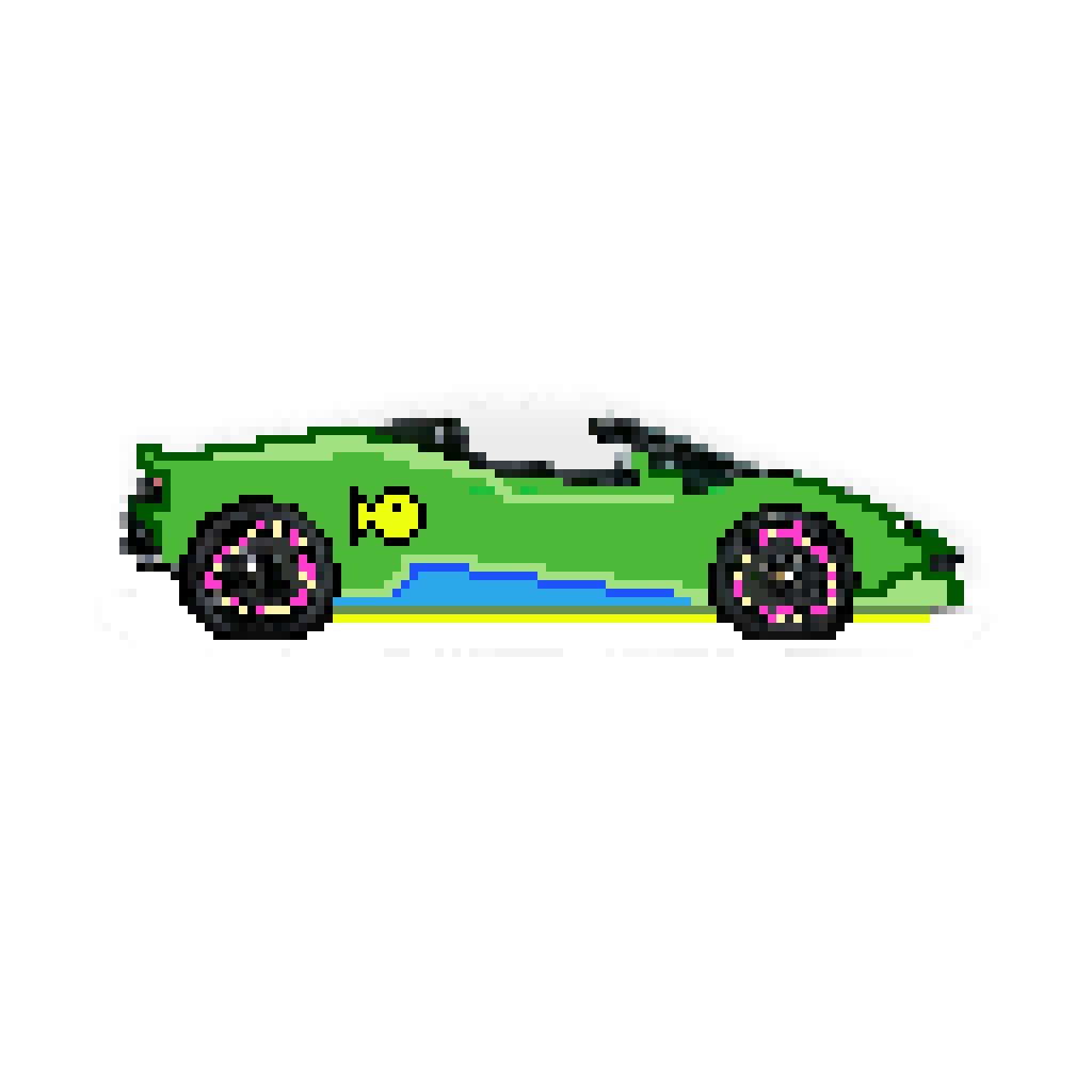 Pixel Kitty Supercar Club logo