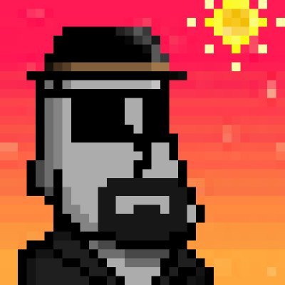 Pixel Moai Club logo