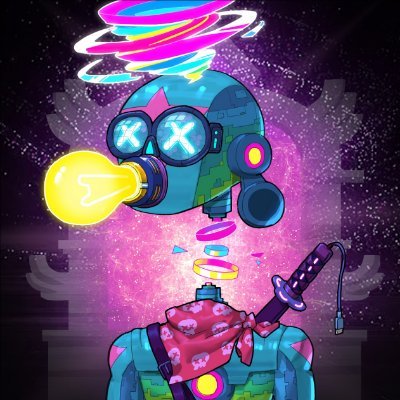 TALL NECK TRIBE Robot logo